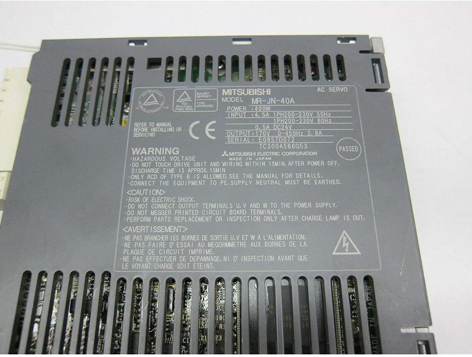 Amazon | 適用する MR-JN-40A サーボドライバサーボアンプ MR-J